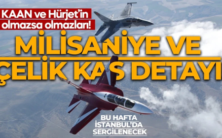 KAAN ve Hürjet'in olmazsa olmazları! Bu hafta İstanbul'da sergilenecek