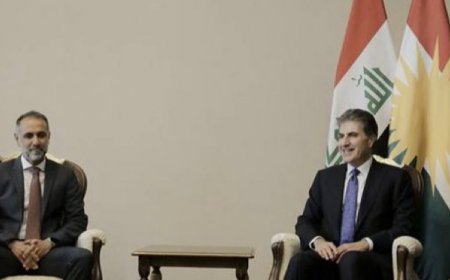 وكالات:‏نيجيرفان بارزاني والسفير البريطاني يتفقان على أهمية تشكيل الحكومة الاتحادية المقبلة