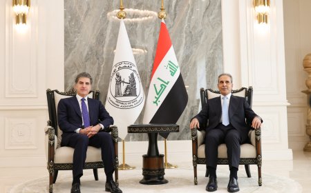 الرئيس نيجيرفان بارزاني يثني على دور رئيس السلطة القضائية