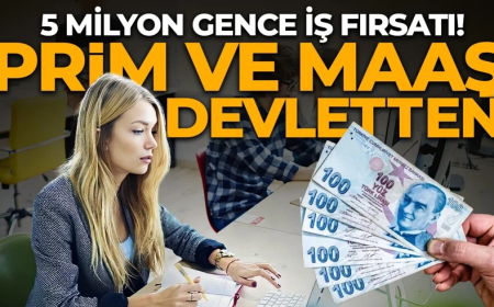 Gençlere iş verene 6 ay maaş, 18 ay prim devletten