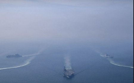 عاجل_وكالات:ترمب: مدمراتنا ستعود الآن للانضمام إلى حصار إيران البحري