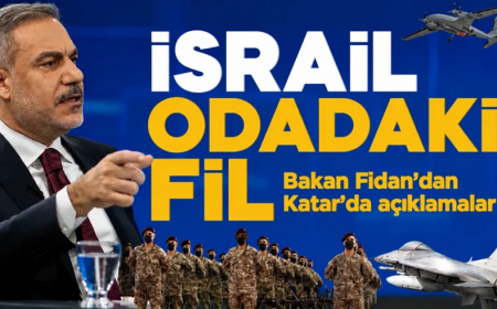 Bakan Fidan'dan Katar'da önemli açıklamalar: İsrail odadaki fil