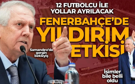 Fenerbahçe'de 12 ayrılık birden yaşanacak! Aziz Yıldırım'dan kökten değişiklik