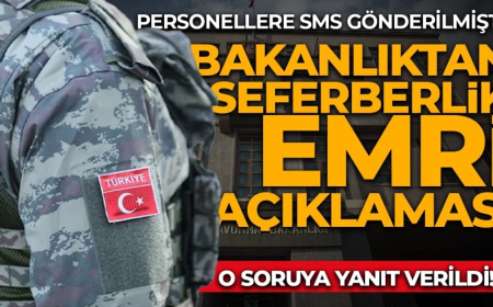 MSB'den seferberlik çağrısı iddialarına ilişkin açıklama