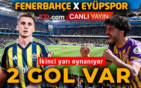 Fenerbahçe, sezonu Eyüpspor maçıyla tamamlıyor! Maçta 2 gol var