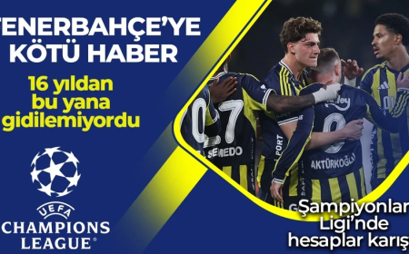 Fenerbahçe'ye Şampiyonlar Ligi'nden üzücü haber! 16 yıldır gidilemiyordu