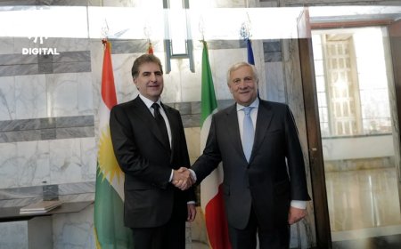 Tajani’den Barzani’ye: Kürdistan Bölgesi’nin istikrar faktörü rolünü önemsiyoruz