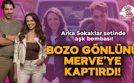 Arka Sokaklar setinde aşk bombası! Sarp Levendoğlu kalbini Felicia Sağnak'a kaptırdı
