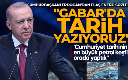 Cumhurbaşkanı Erdoğan: Gabar'da tarih yazıyoruz! "Şırnak'taki petrol keşfi Cumhuriyet tarihinin en büyüğü"