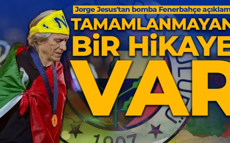 Jorge Jesus'tan bomba Fenerbahçe açıklaması: Tamamlanmayan bir hikaye var
