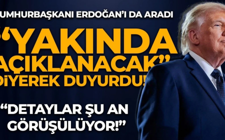 Trump: Anlaşma yakında açıklanacak