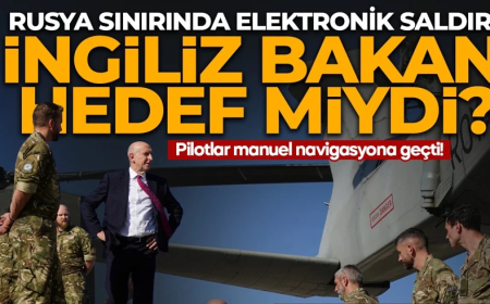 İngiliz bakanın uçağına saldırı: Arkasında Rusya var! Olayın zamanlaması dikkat çekti