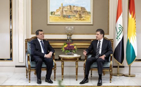 Neçirvan Barzani ile Mazlum Abdi bir araya geldi