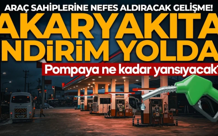 Benzine indirim yolda! Pompaya ne kadar yansıyacak?