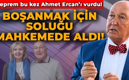 Deprem bu kez evliliğini vurdu! Ünlü profesör Ahmet Ercan boşanmak için soluğu mahkemede aldı