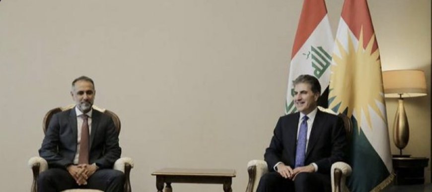 وكالات:‏نيجيرفان بارزاني والسفير البريطاني يتفقان على أهمية تشكيل الحكومة الاتحادية المقبلة