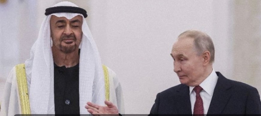رويترز:‏قال الكرملين ​في بيان صدر ‌يوم السبت إن الرئيس الروسي ​فلاديمير بوتين ​ناقش الصراع الإيراني مع ⁠نظيره الإماراتي ​الشيخ محمد ​بن زايد آل نهيان.