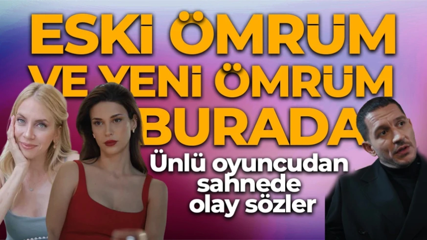 Uraz Kaygılaroğlu’ndan sahnede olay sözler: Eski ömrüm ve yeni ömrüm burada
