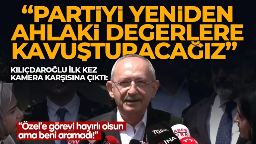 Kılıçdaroğlu'ndan partililere çağrı: CHP'yi kodlarına kavuşturacağım