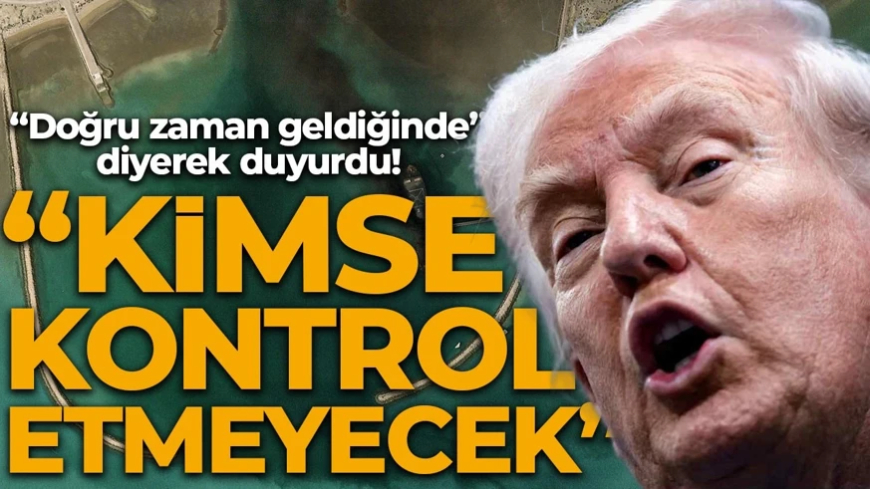 Trump, "doğru zaman geldiğinde" diyerek duyurdu! "Hürmüz'de tekneleri serbest bırakacağız!"