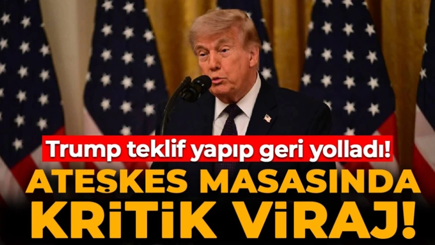 Ateşkes müzakerelerinde kritik viraj! Trump yeni kararı Tahran'a iletti