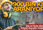 900 bin kişi aranıyor! İşte en fazla eleman aranan meslekler! Figüran da var barista da...