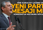 Özgür Özel'in kurultay çağrısında yeni parti sinyali! "Ya bir yol bulacağız, ya bir yol yapacağız"
