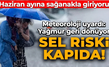 Meteoroloji haritayı güncelledi! Listedeki iller dikkat: Kuvvetli yağış geliyor