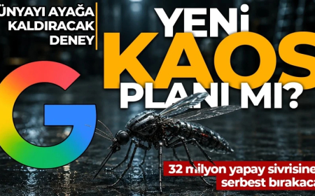 Google'dan yeni kaos planı mı? Dünyayı ayağa kaldıracak deney: 32 milyon yapay sivrisineği serbest bırakacak