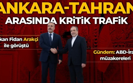 Dışişleri Bakanı Hakan Fidan, Abbas Arakçi ile görüştü