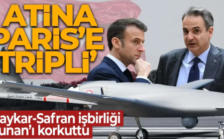 Yunanistan’da Baykar-Safran krizi! Fransa'nın hamlesi Atina'yı rahatsız etti! Paris trip attılar
