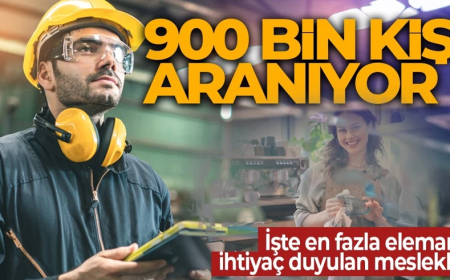 900 bin kişi aranıyor! İşte en fazla eleman aranan meslekler! Figüran da var barista da...