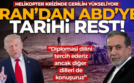 Trump karşılık vereceğiz demişti! İran'dan ABD'ye rest: Diplomasi dilini tercih ederiz, ancak diğer dilleri de konuşuruz