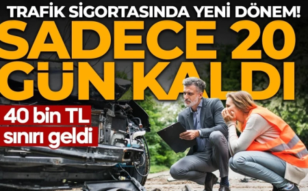 Trafik sigortasında yeni dönem! Tüm araç sahiplerini ilgilendiriyor! Yeni eksper sistemi 1 Temmuz'da başlıyor, 40 bin TL sınırı geldi