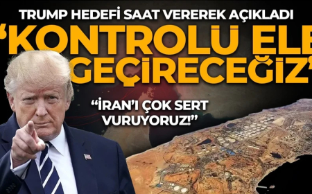 Trump'tan İran'a sert tehdit! Hedefi saat vererek açıkladı: "Kontrolü ele alacağız!"