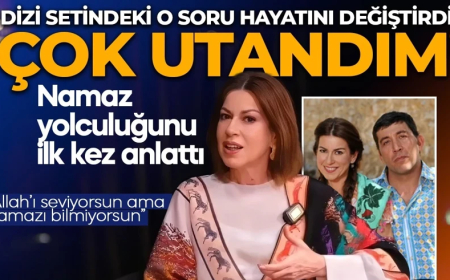 İpek Tuzcuoğlu namaz kılmayı nasıl öğrendiğini anlattı! "Çok utandım" diyerek ilk kez açıkladı