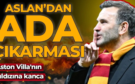 Galatasaray'dan Ada çıkarması: Aston Villa'nın yıldızına kanca