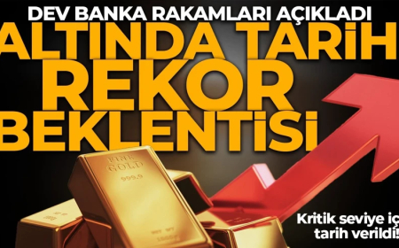 Altında tarihi rekor beklentisi! Dev banka rakamları açıkladı: Kritik seviye için tarih verildi