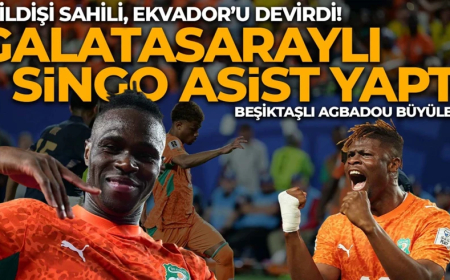 Galatasaraylı Singo asisti yaptı! Fildişi Sahili, Ekvador’u devirdi