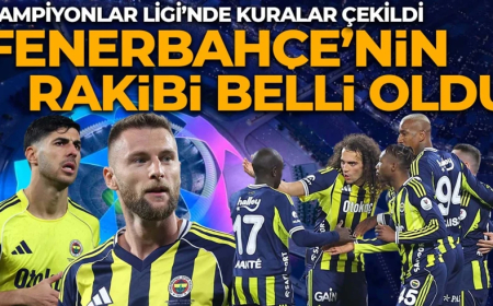 Fenerbahçe’nin Şampiyonlar Ligi 2.eleme turundaki rakibi belli oldu