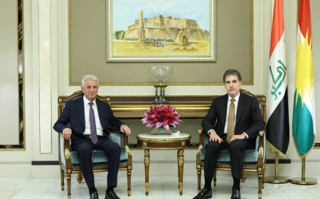 Neçirvan Barzani, ENKS heyetini kabul etti: Kürtlerin siyasi sürece katılımı önemli
