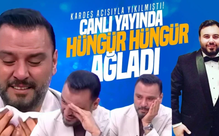 Kardeş acısıyla yıkılmıştı! Alişan canlı yayında hüngür hüngür ağladı