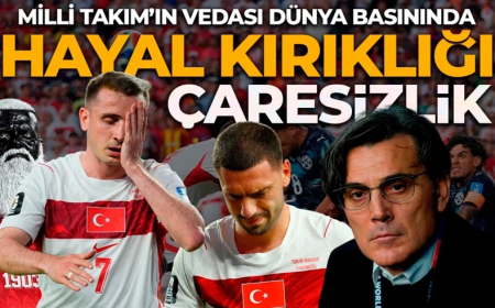 A Milli Takım'ın vedası dünya basınında olay oldu! "Çaresizlik, hayal kırıklığı ve yetenek israfı"