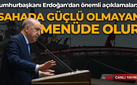 Cumhurbaşkanı Erdoğan'dan önemli açıklamalar
