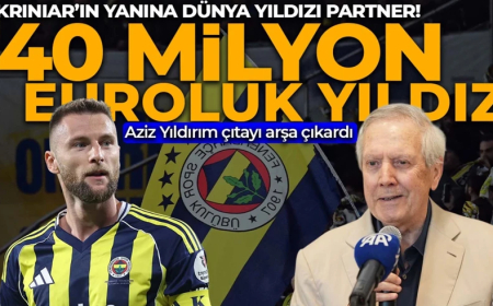 Fenerbahçe’de transfer çıtası arşa çıktı! Aziz Yıldırım, Skriniar’ın yanına 40 milyon euroluk yıldızı istiyor! Gelirse yer yerinden oynayacak