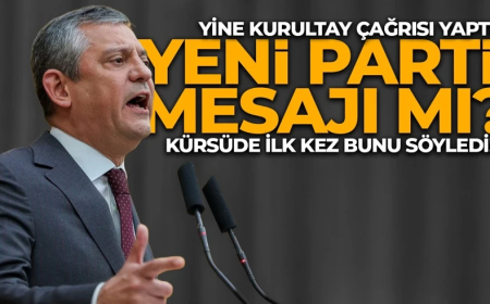 Özgür Özel'in kurultay çağrısında yeni parti sinyali! "Ya bir yol bulacağız, ya bir yol yapacağız"