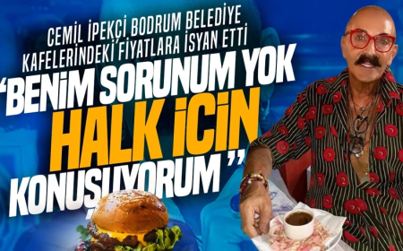 Cemil İpekçi Bodrum'da belediye tesisi fiyatlarına isyan etti: "Benim sorunum yok, halk için konuşuyorum"