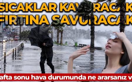 Meteoroloji uyardı: Sıcak, sağanak, fırtına hepsi aynı anda geliyor