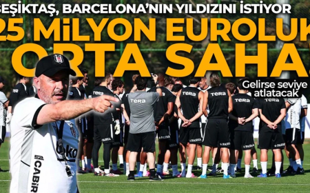 Beşiktaş'tan ezber bozan transfer hamlesi! Barcelona'nın 25 milyon euroluk yıldızı için ilk temas kuruldu