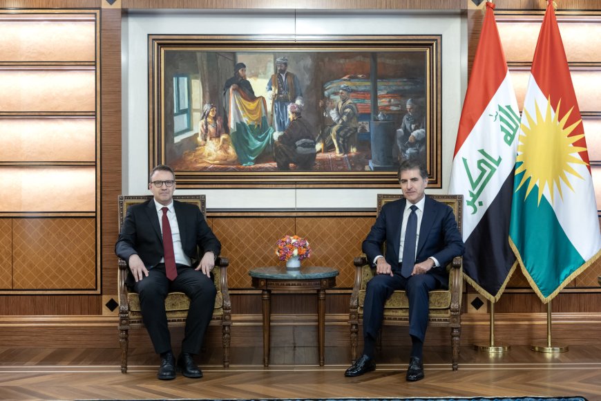 الرئيس نيجيرفان بارزاني والسفير التركي لدى العراق يبحثان الأوضاع في المنطقة